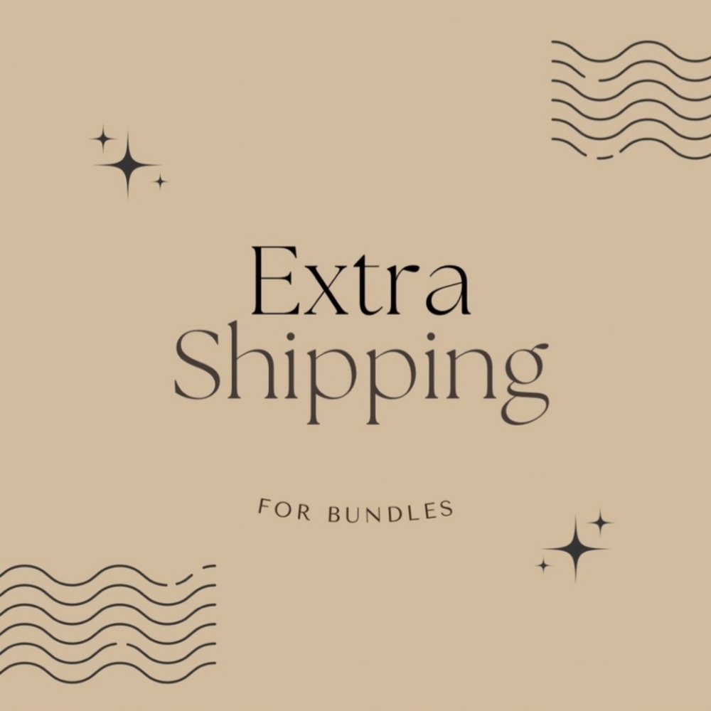 Extra shipping label for over 5lbs